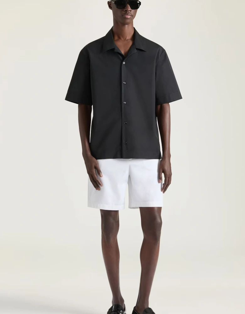 Branded Bowling Shirt Black