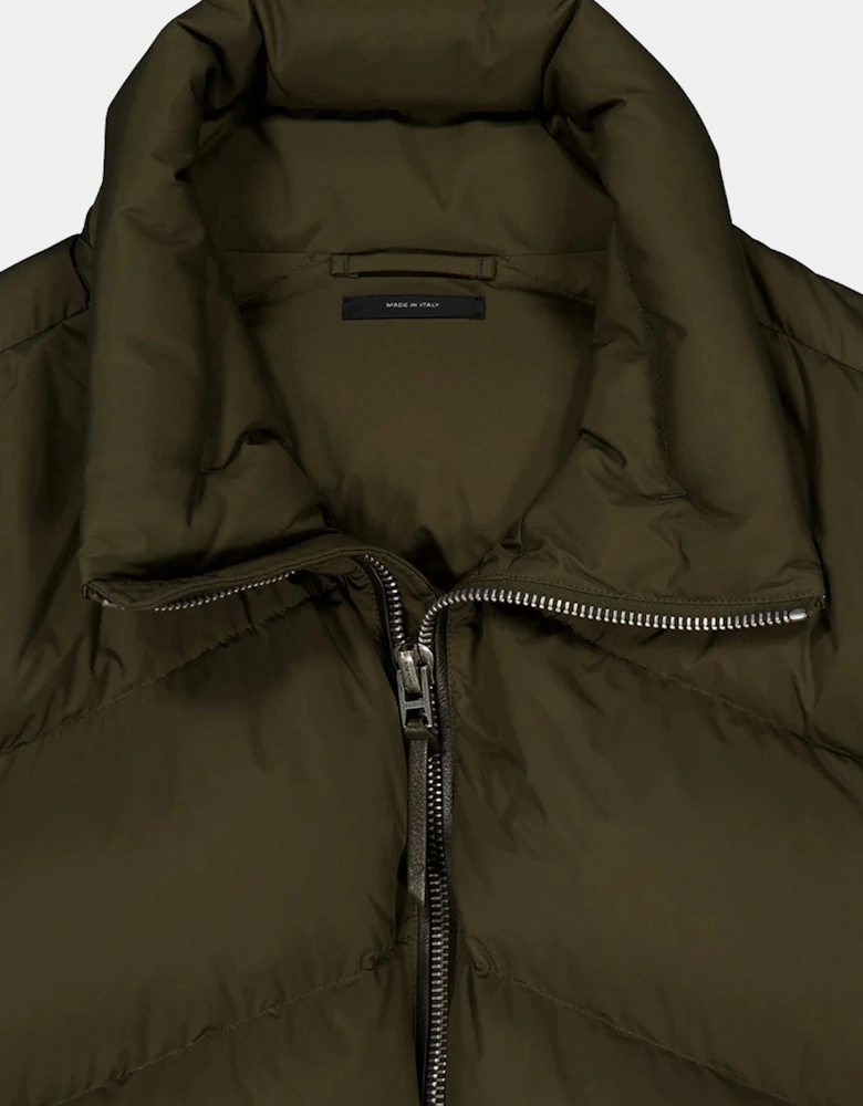 Microfiber Down Jacket Green