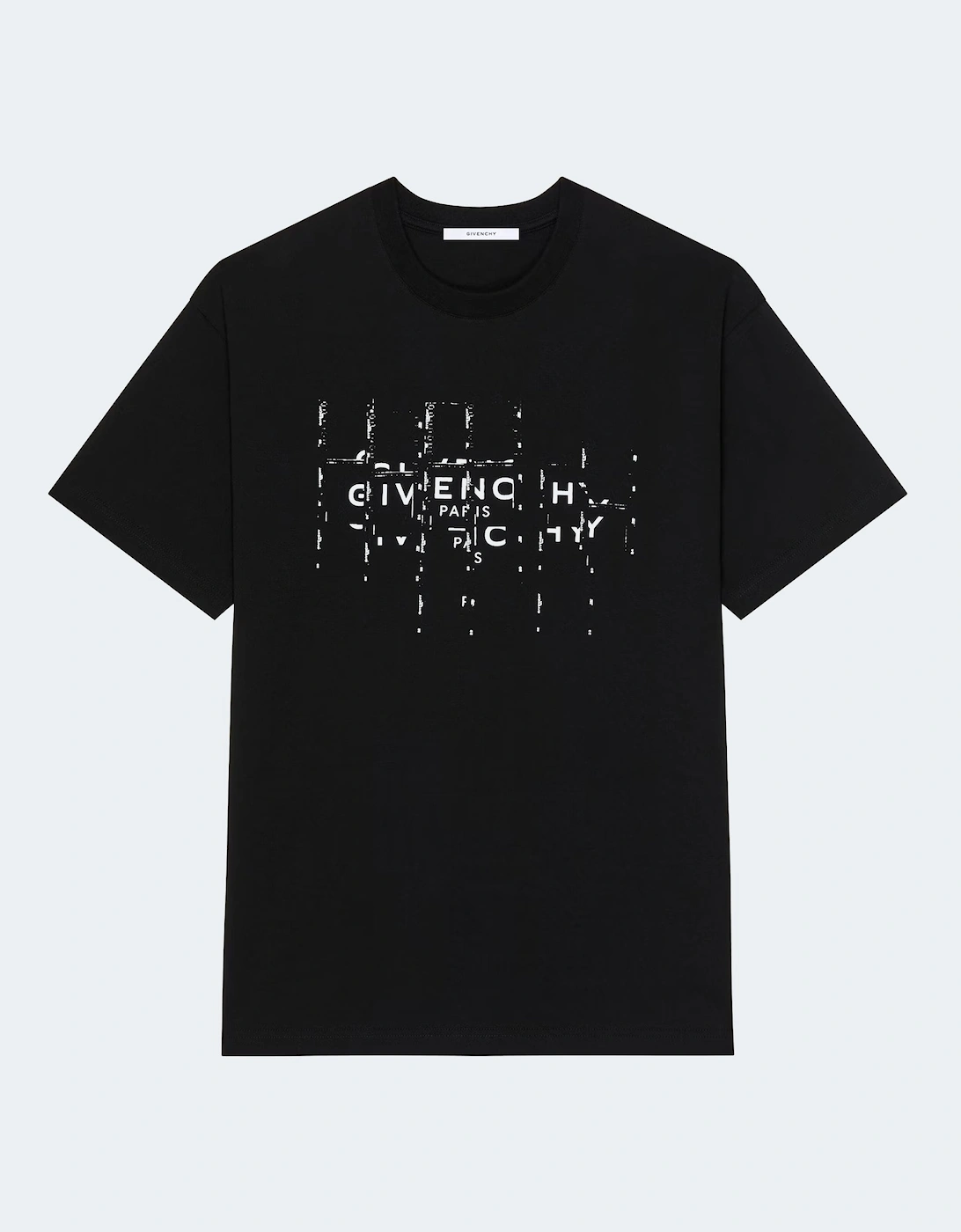 Photo Negative Print T-Shirt Black
