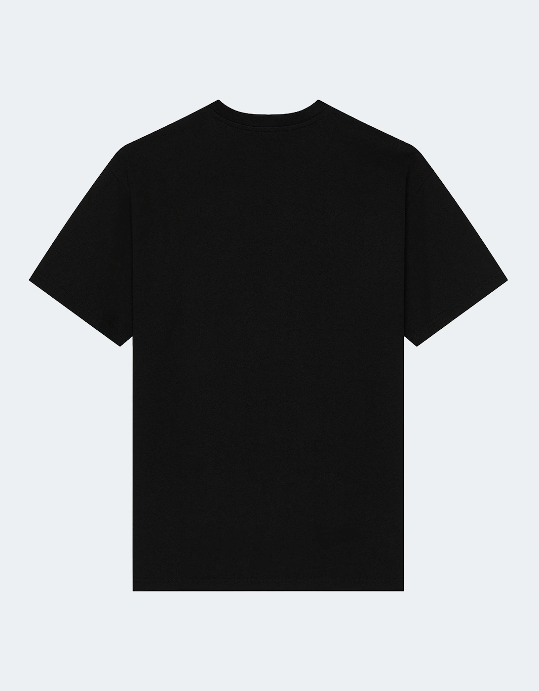 Sunflower Print T-Shirt Black