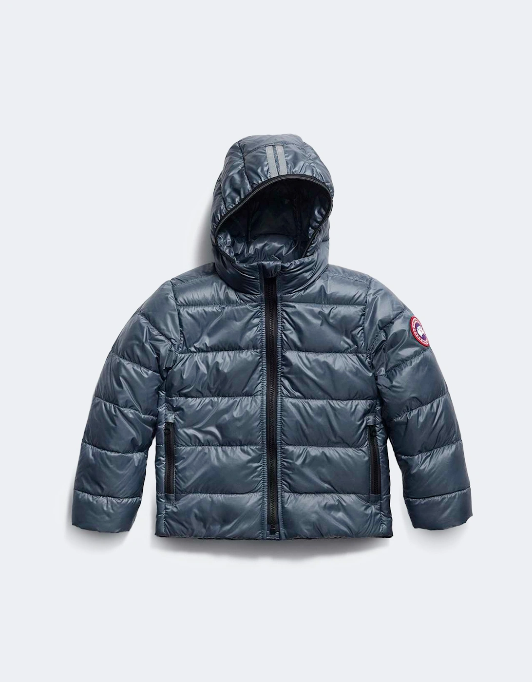 Kids Crofton Hooded Jacket Blue, 3 of 2