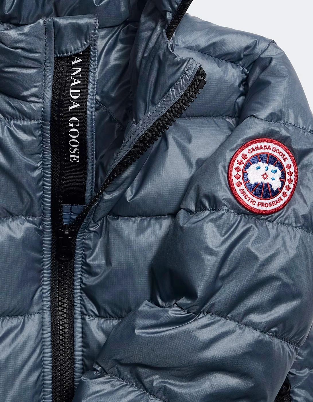 Kids Crofton Hooded Jacket Blue