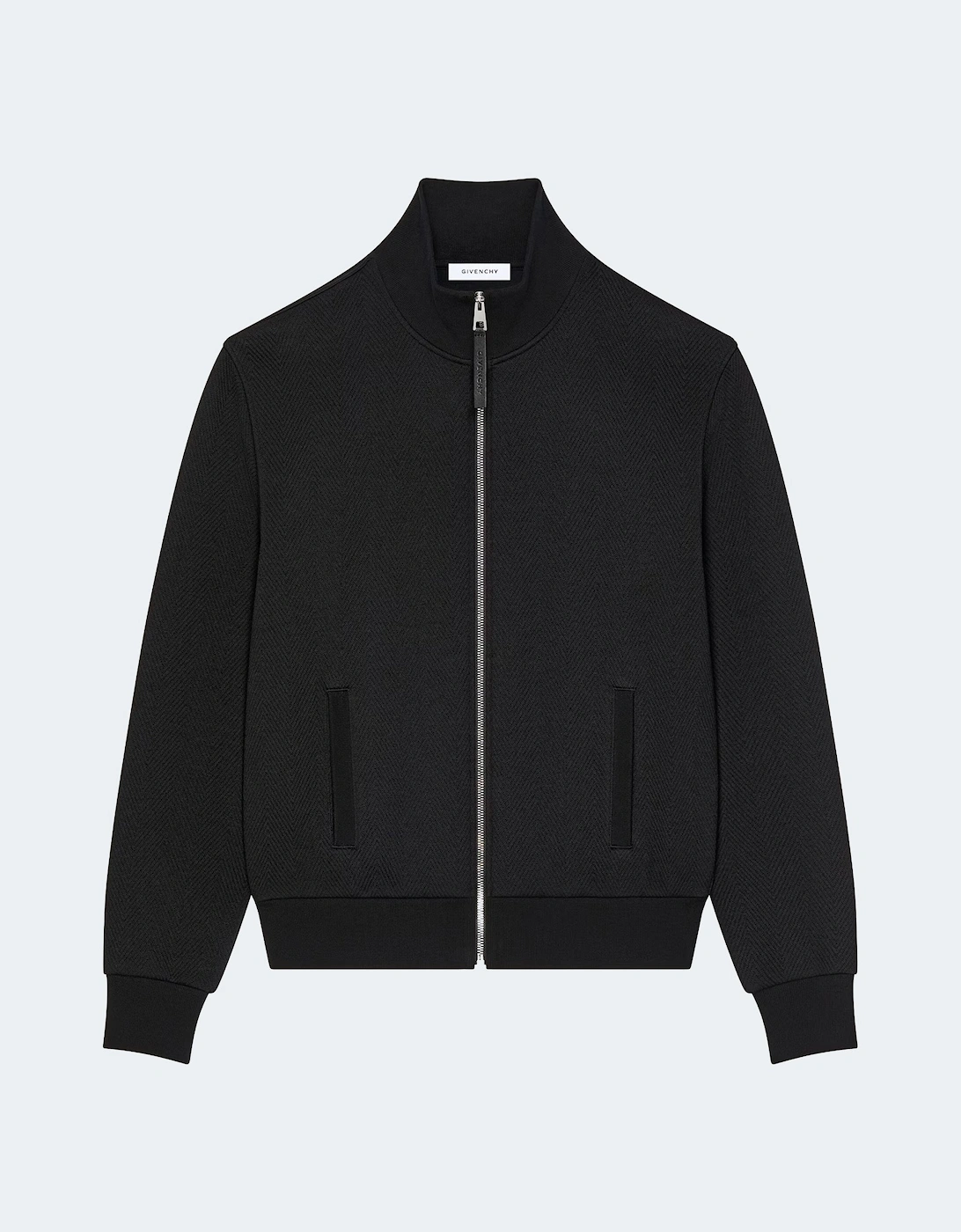Quilted Zipped Sweatshirt Black, 4 of 3