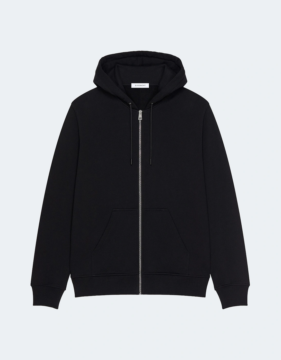 Back Branding Hooded Top Black, 3 of 2