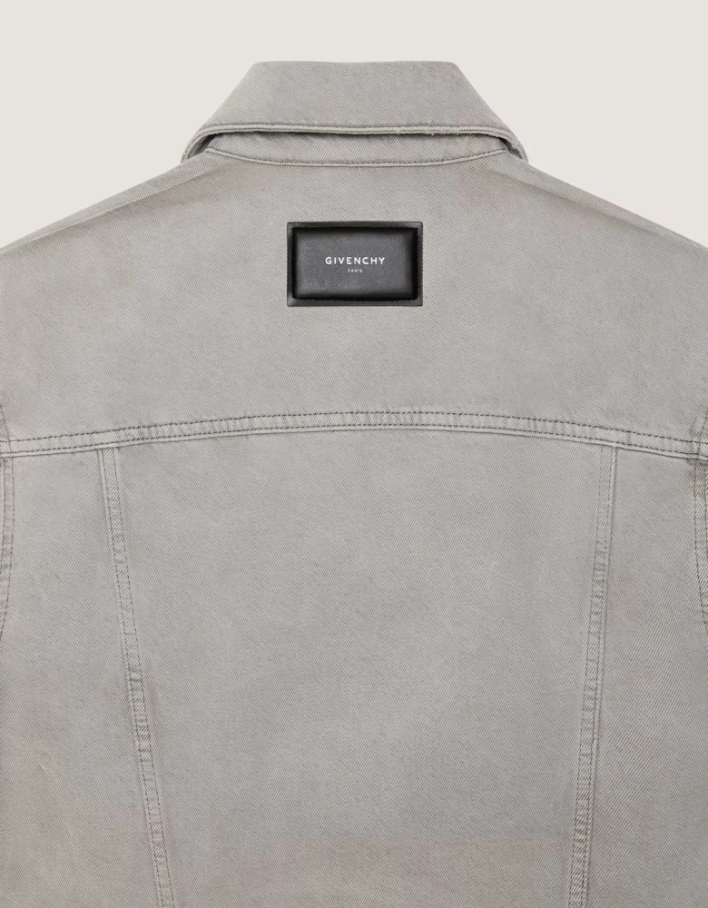 Denim Western Jacket Grey