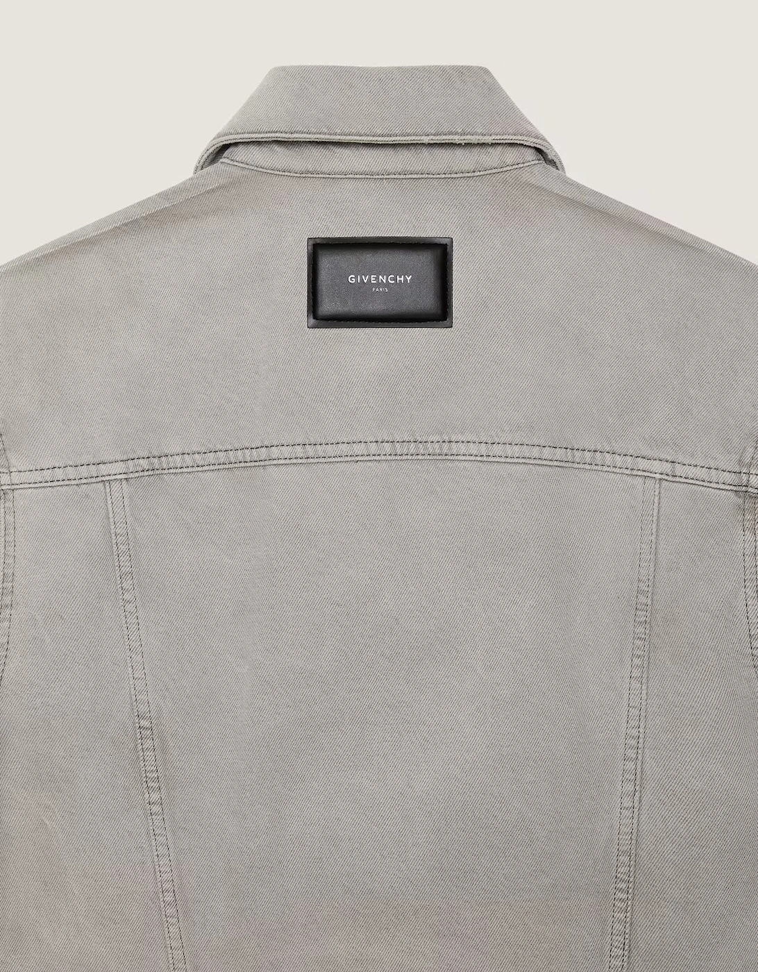 Denim Western Jacket Grey