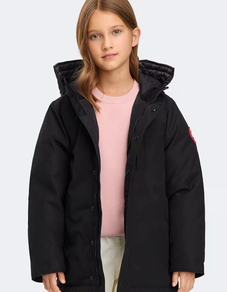 Youth Logan Parka Black