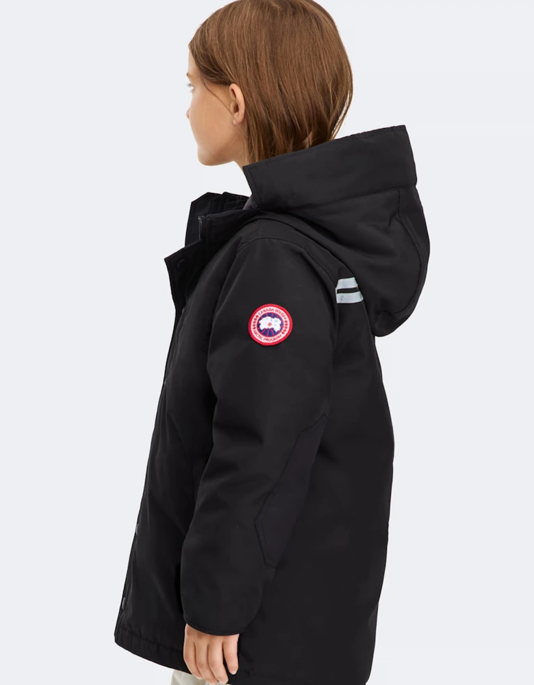 Youth Logan Parka Black