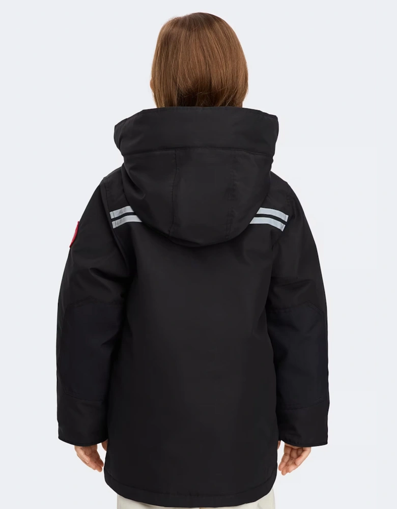 Youth Logan Parka Black