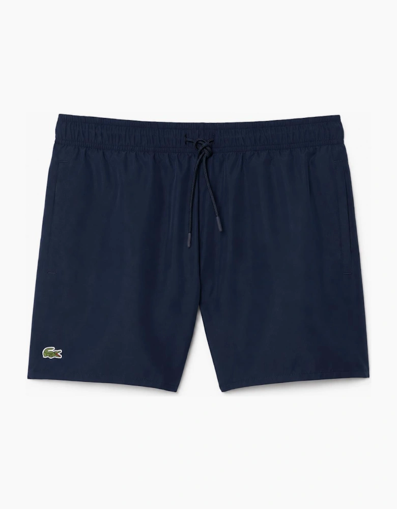 Lacoste Quick-Dry Swim Shorts Navy Blue/Green