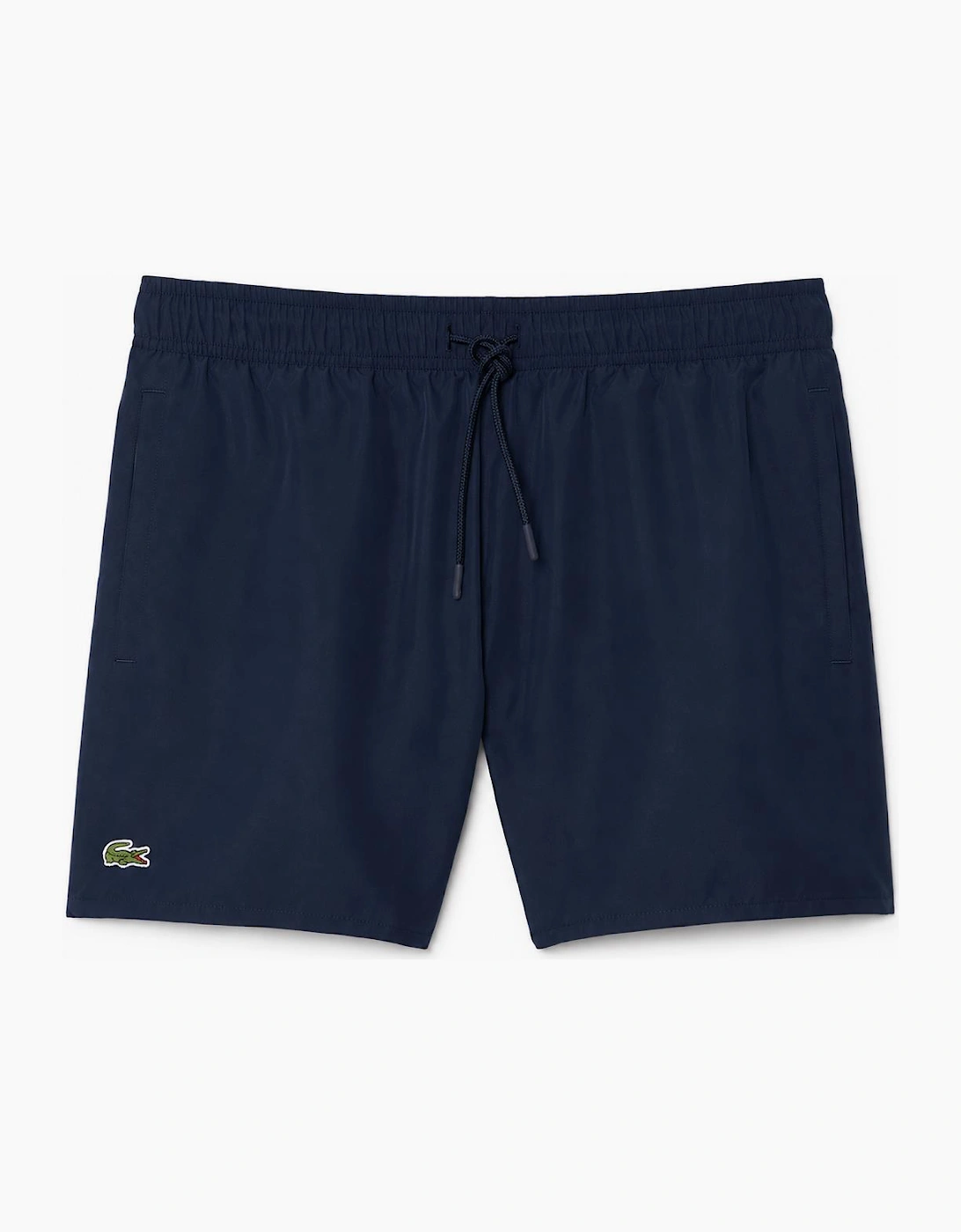 Lacoste Quick-Dry Swim Shorts Navy Blue/Green, 5 of 4