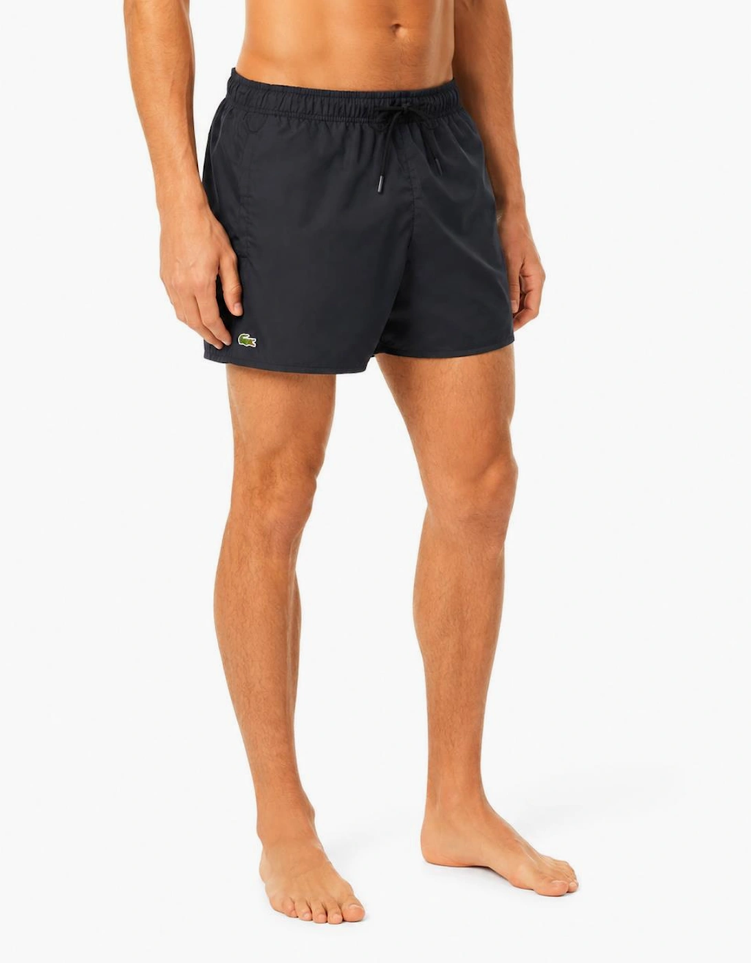 Lacoste Quick-Dry Swim Shorts Black/Green