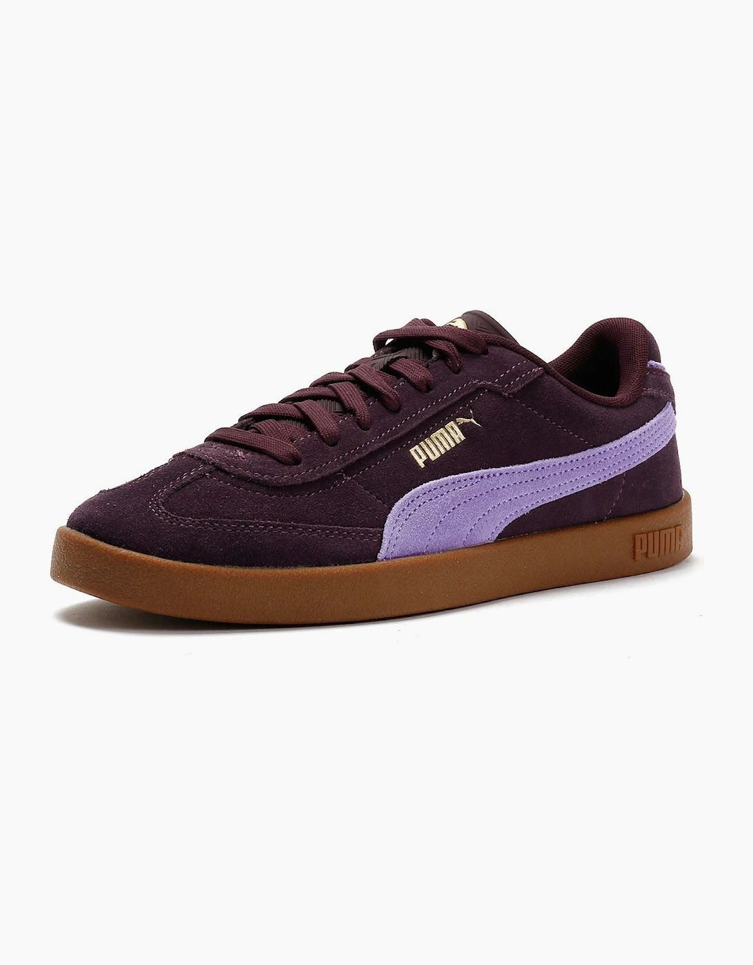 Puma Club II Era Suede Plum Trainers