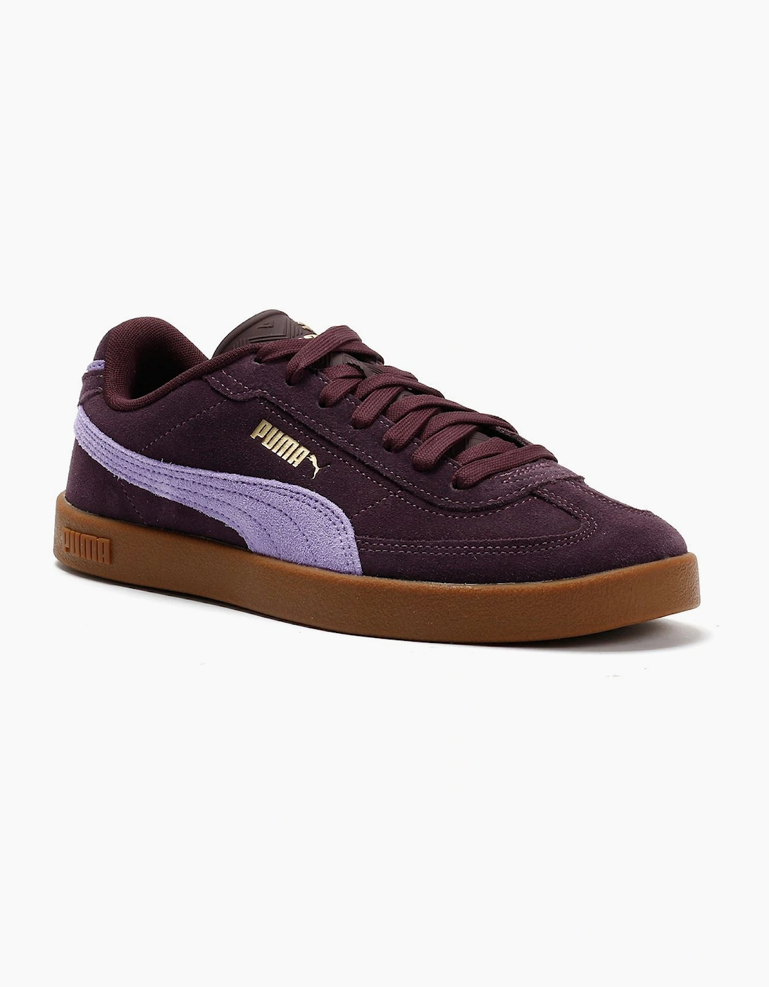 Puma Club II Era Suede Plum Trainers