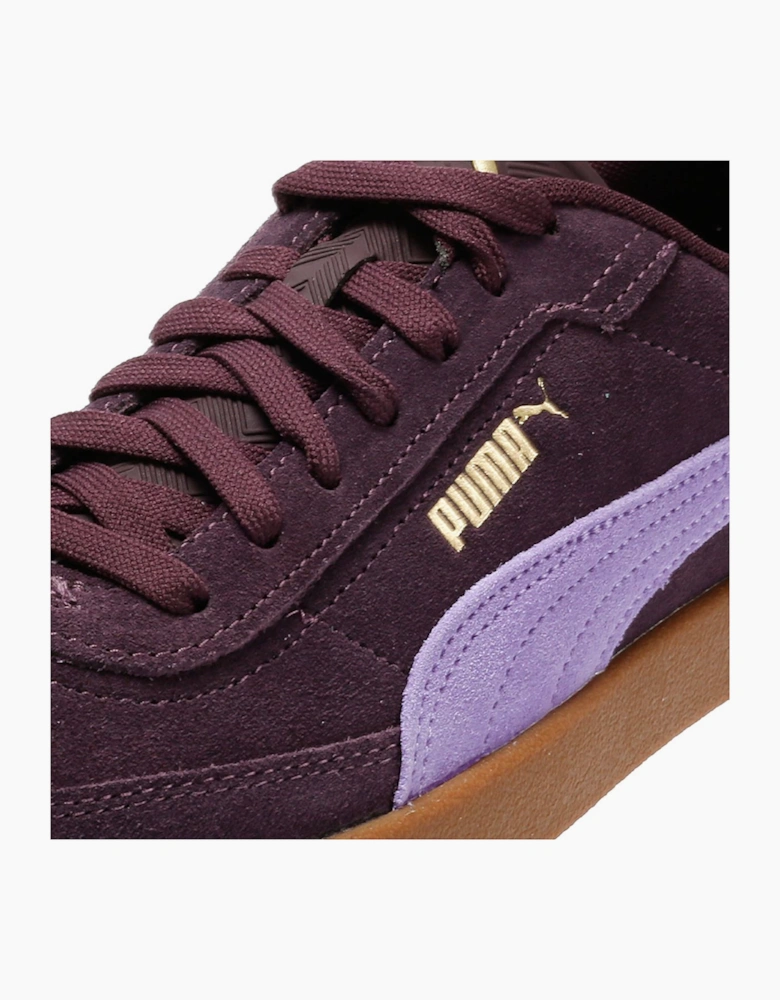 Puma Club II Era Suede Plum Trainers