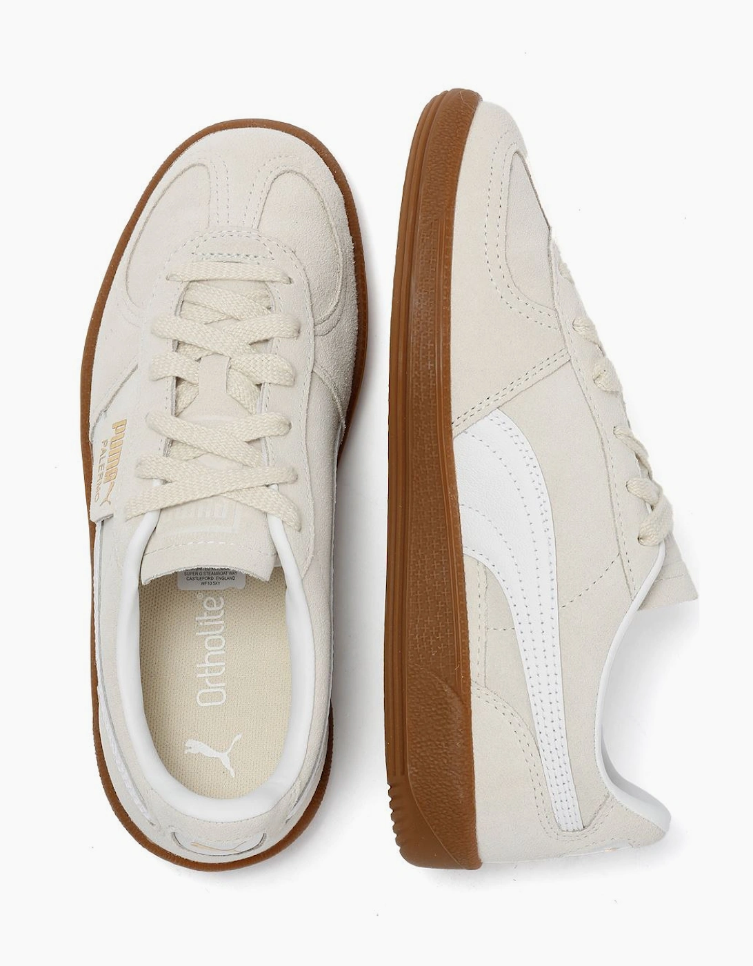 Puma Palermo Suede Women's White Trainers