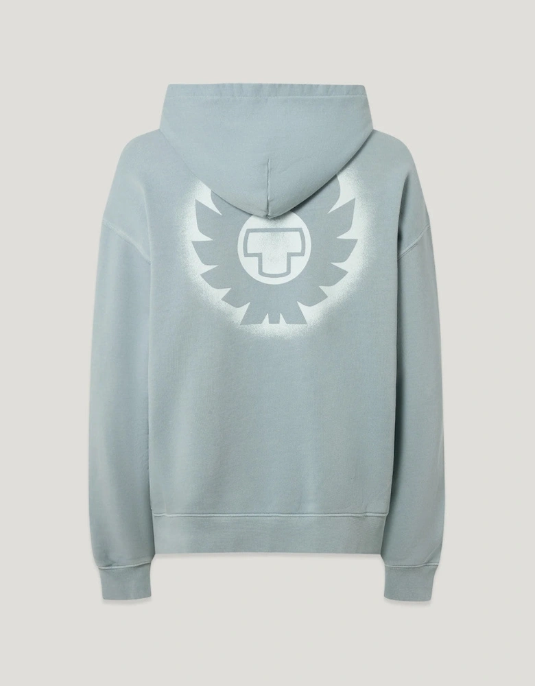 Belstaff Competition Momentum Hoodie Mist Blue