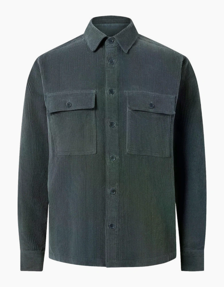 Belstaff Ravine Corduroy Shirt Petrol