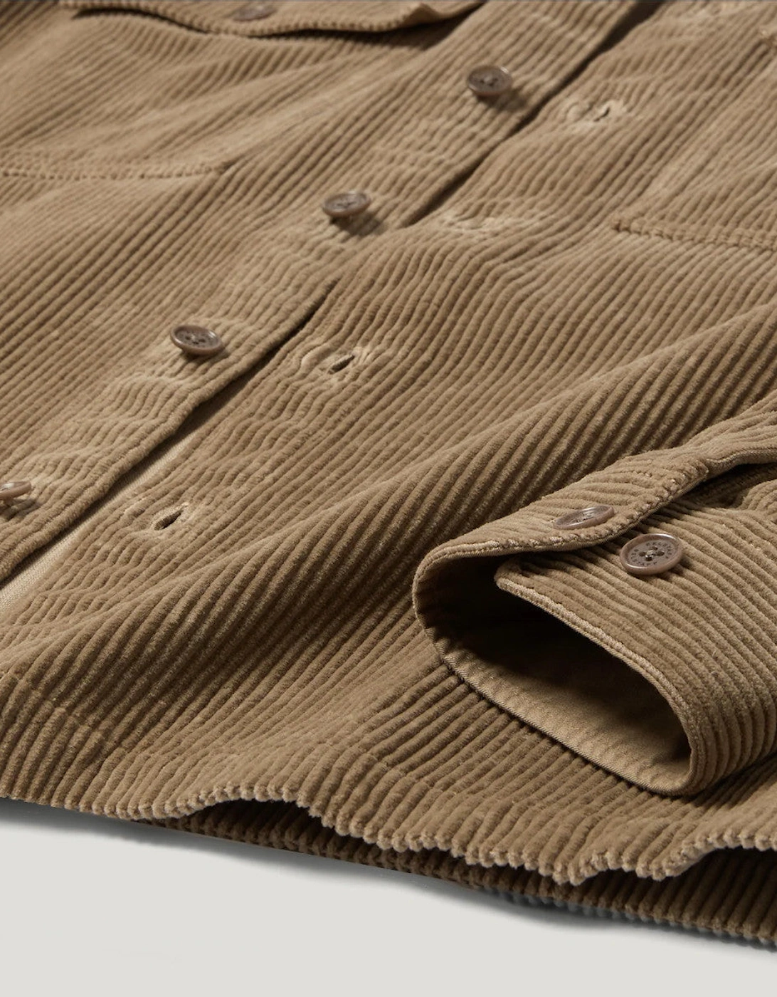 Belstaff Ravine Corduroy Shirt Dusty Taupe