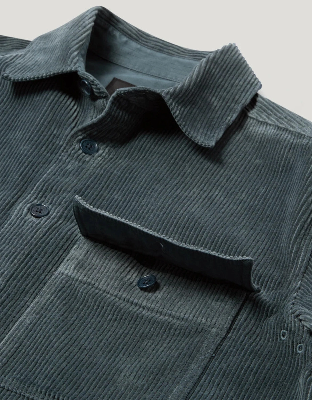 Belstaff Ravine Corduroy Shirt Petrol
