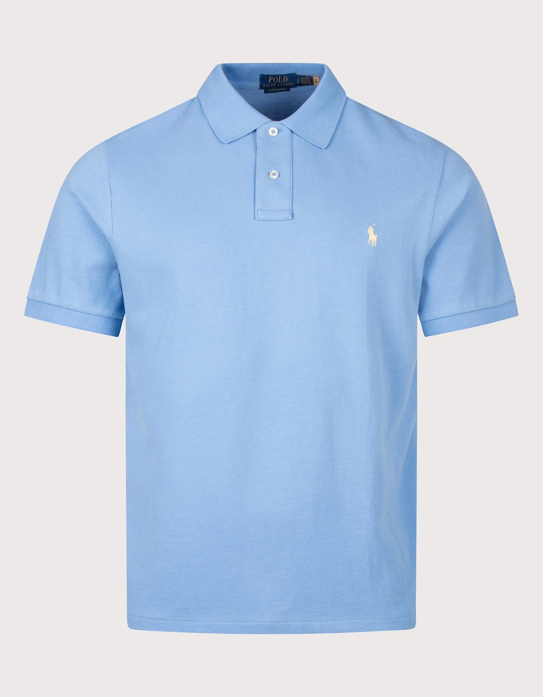 Custom Slim Fit Mesh Polo Shirt