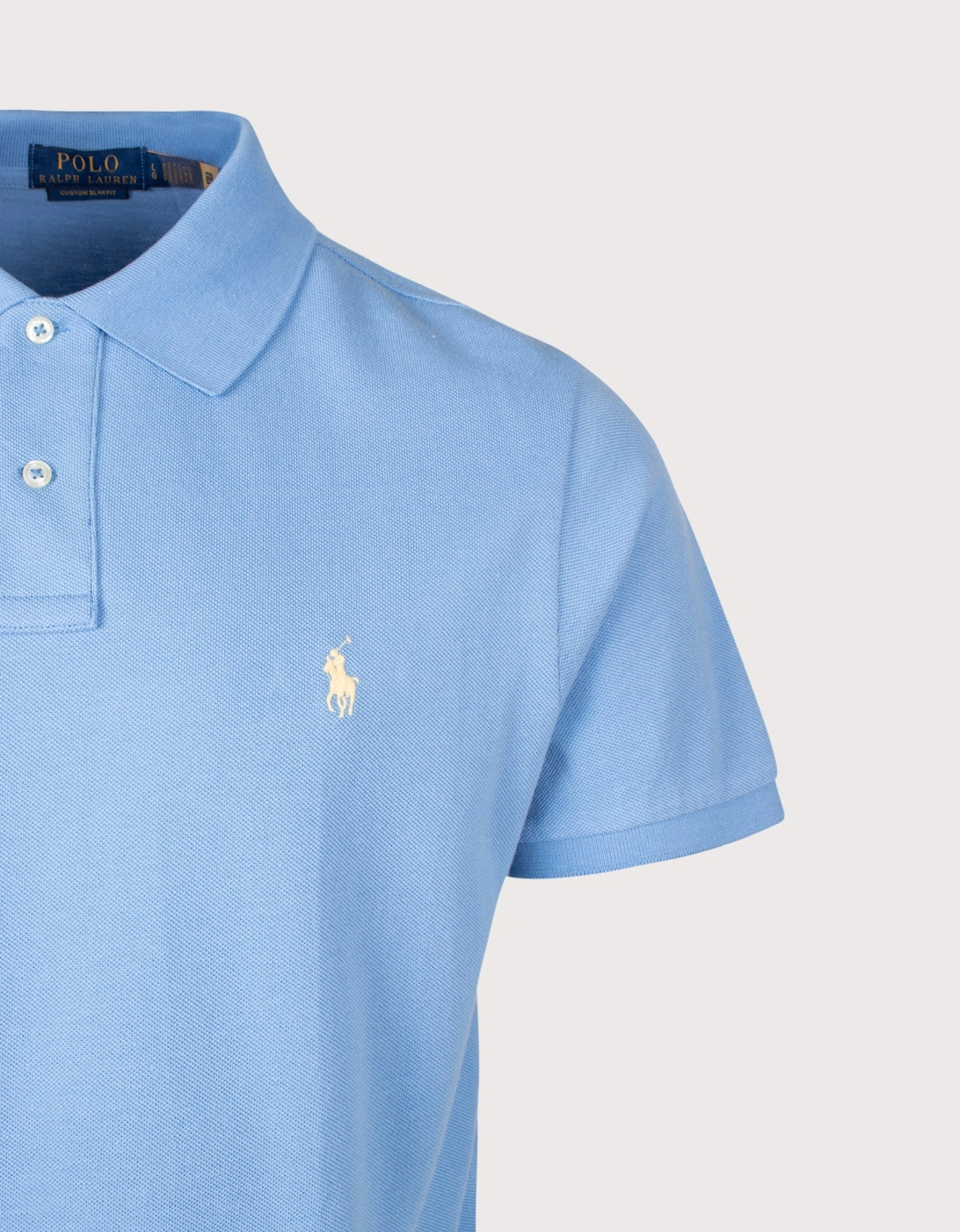 Custom Slim Fit Mesh Polo Shirt