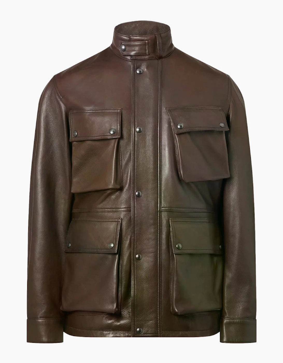 Belstaff Competitor Jacket Dark Maple Brown
