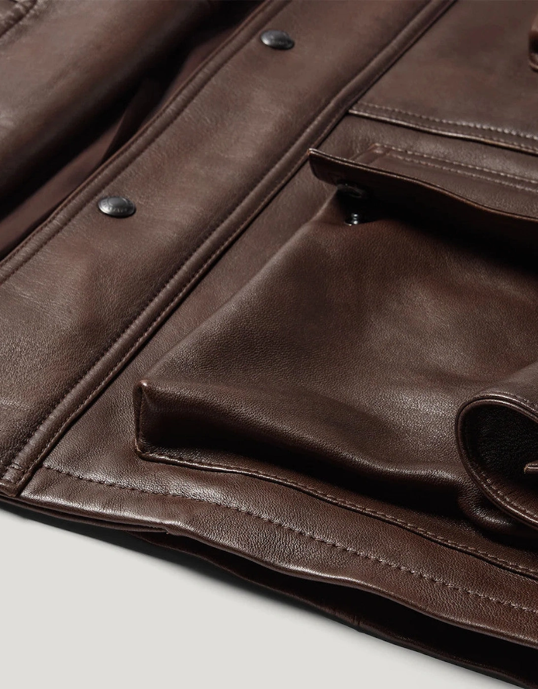 Belstaff Competitor Jacket Dark Maple Brown