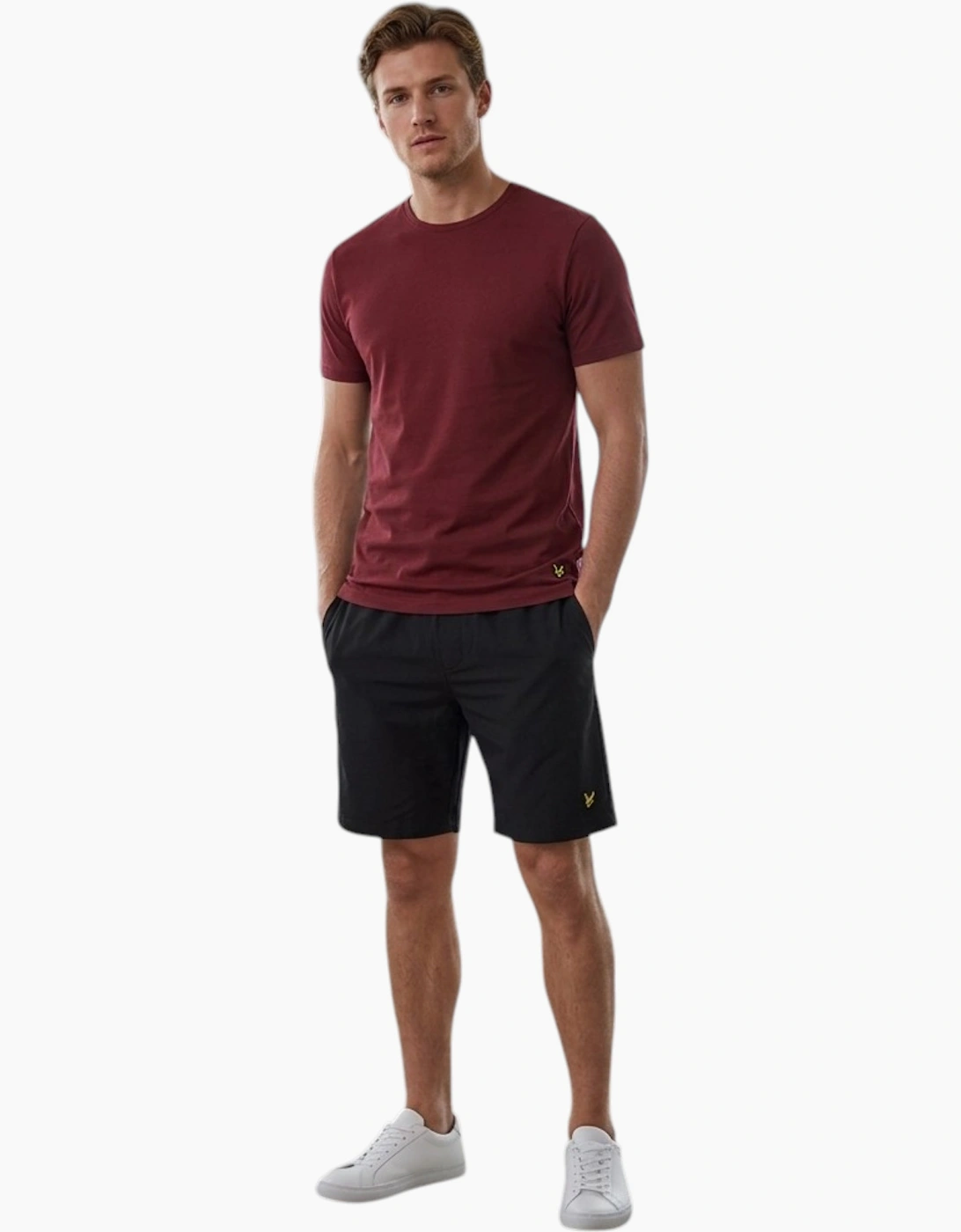 Lyle and Scott Mens Lounge Sets Shorts T-Shirt Sleepwear Half Pant Sport New Set