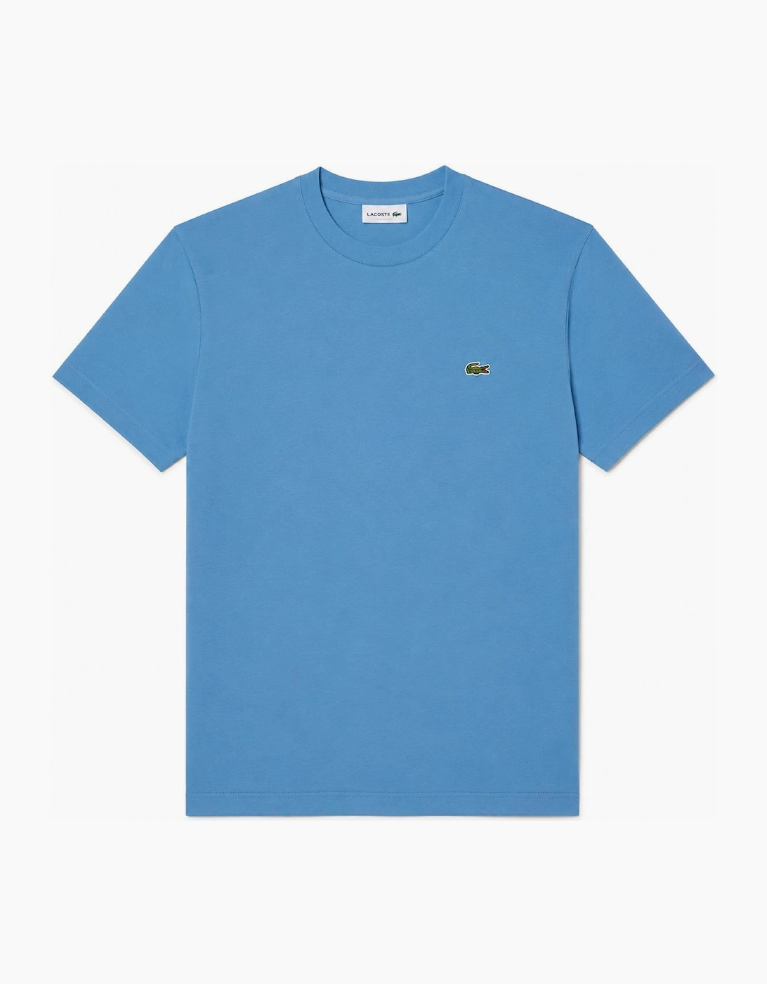 Lacoste Men's Lacoste Cotton Pima Crew Neck T-Shirt Azure Blue