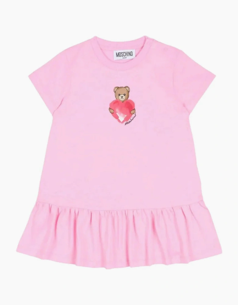 MOSCHINO BABY/TODDLER GIRL DRESS MDV0DJ
