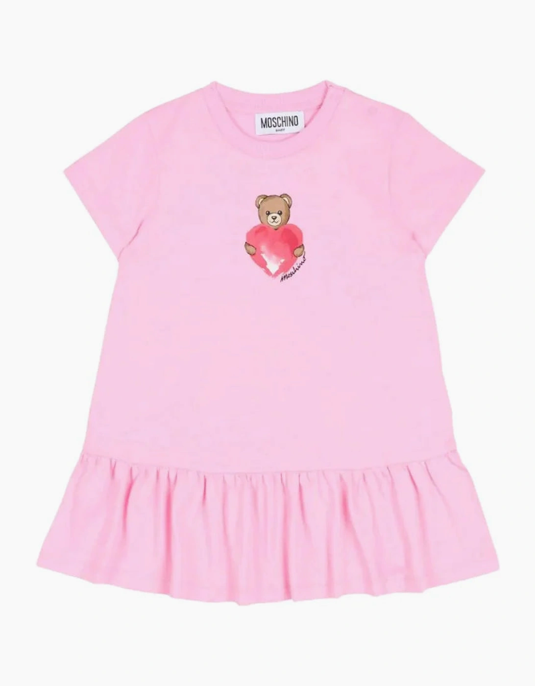 MOSCHINO BABY/TODDLER GIRL DRESS MDV0DJ, 2 of 1