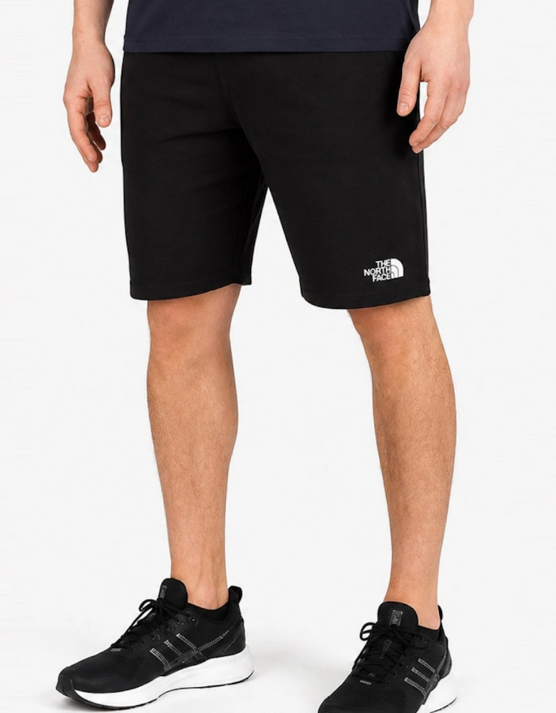 The North Face Mens Standard French Terry Shorts in Black