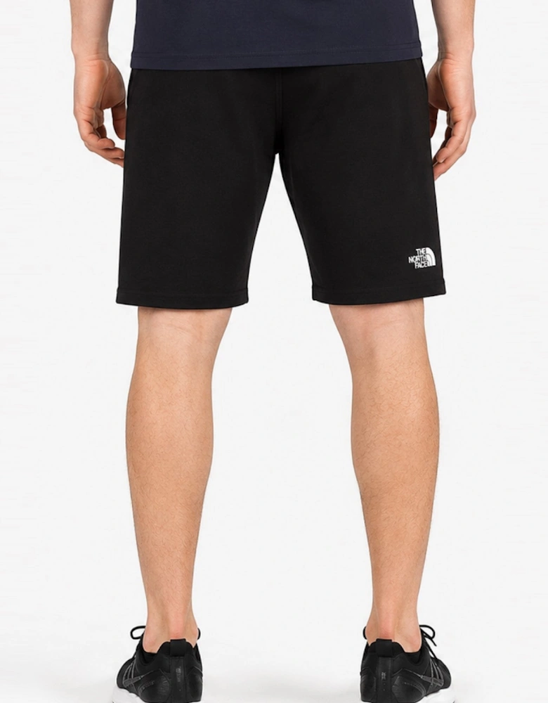 The North Face Mens Standard French Terry Shorts in Black