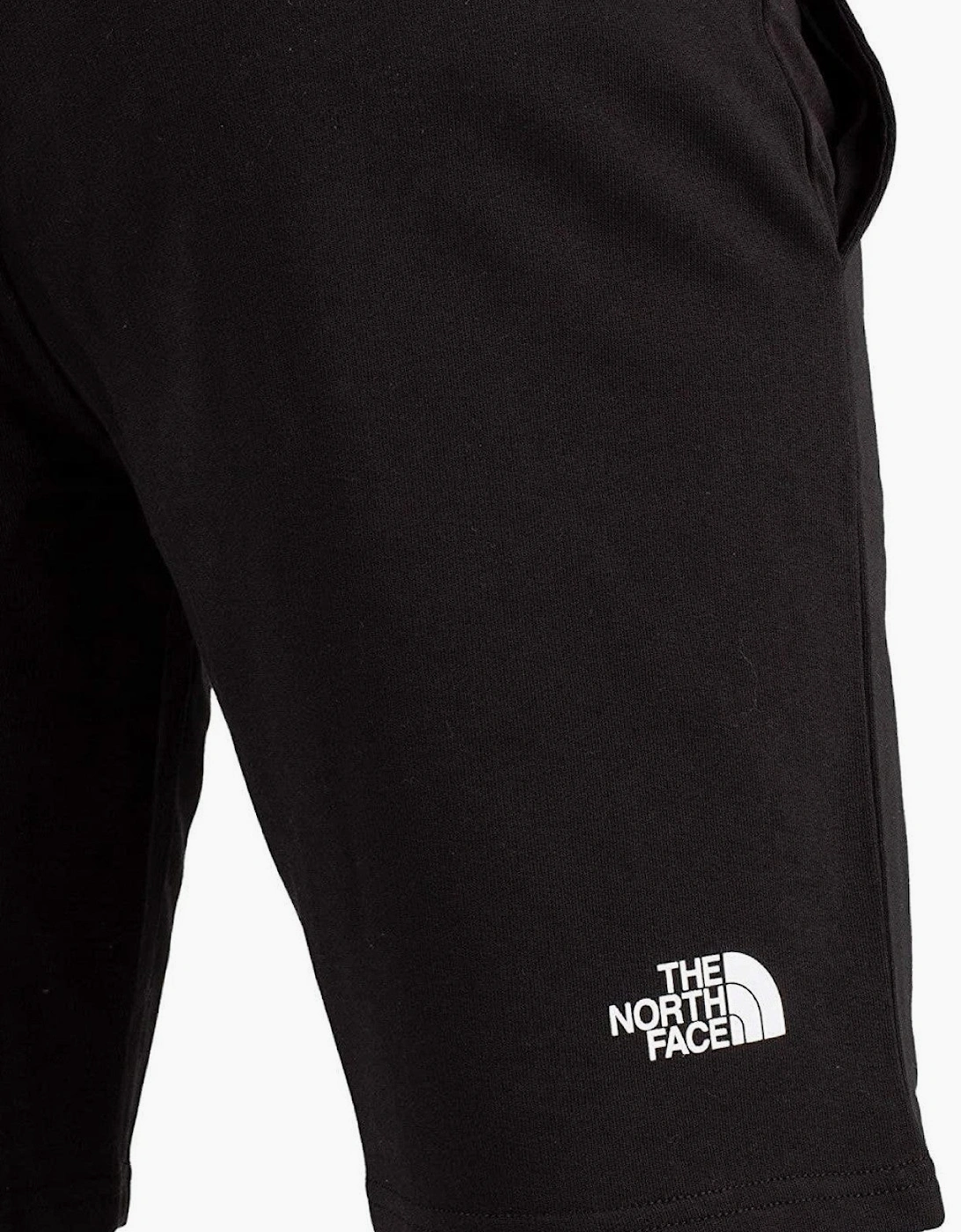 The North Face Mens Standard French Terry Shorts in Black