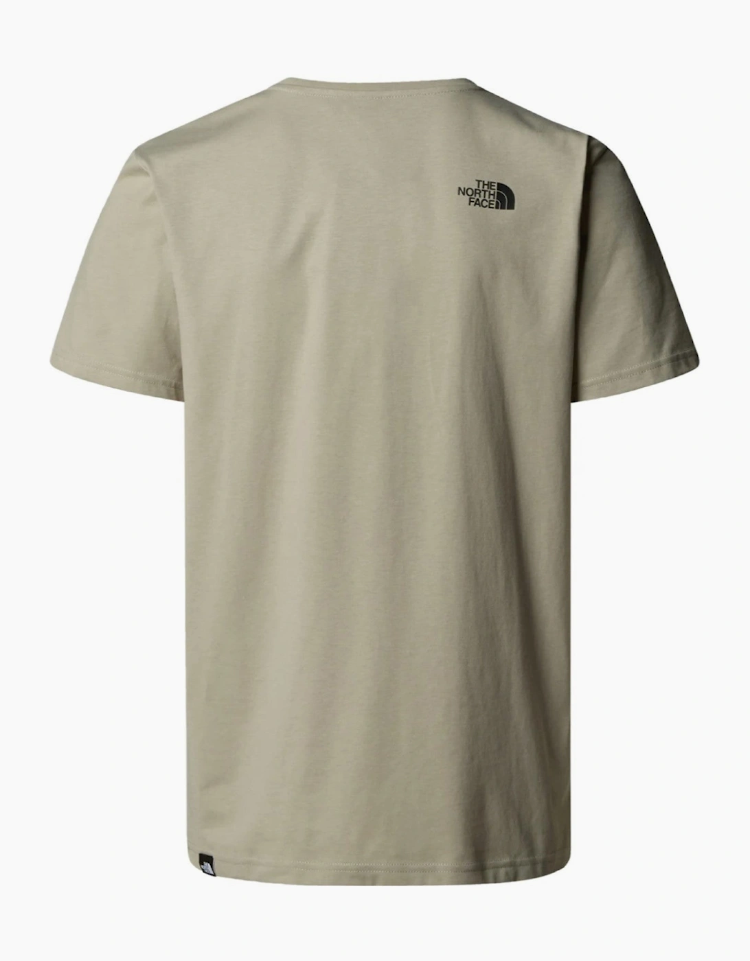 The North Face Mens Simple Dome Short Sleeve T-shirt in Clay Grey