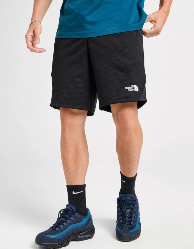 The North Face Mens Mountain Athletics Shorts in Black