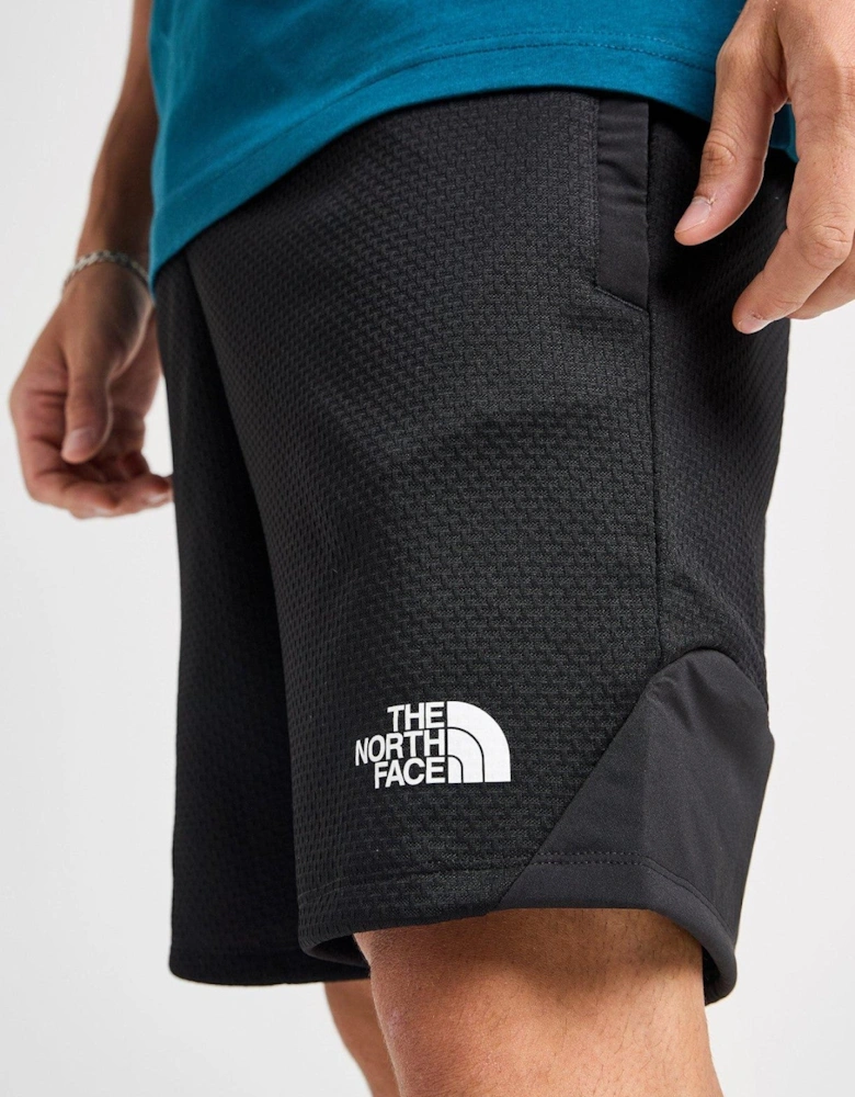 The North Face Mens Mountain Athletics Shorts in Black