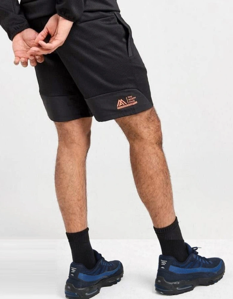 The North Face Mens Mountain Athletics Shorts in Black