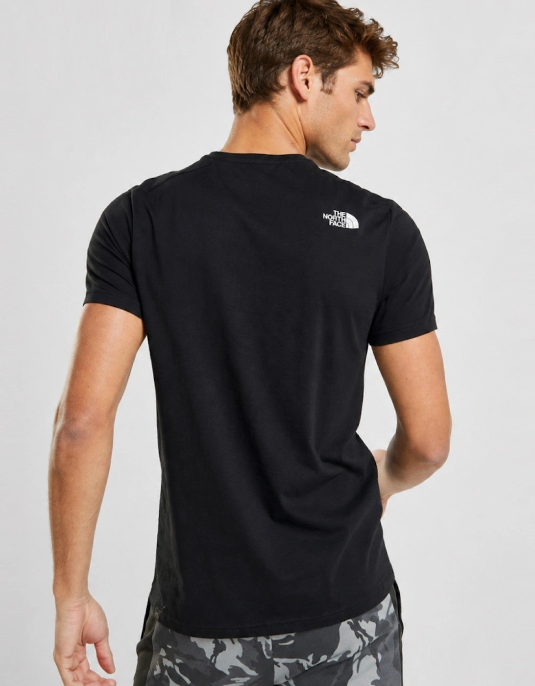 The North Face Mens Colour Block T Shirt in Black