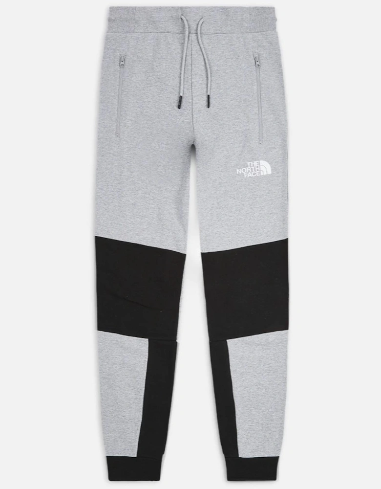 The North Face Mens Himalayan Zip Up Cut and Sew Design Tracksuit in Grey