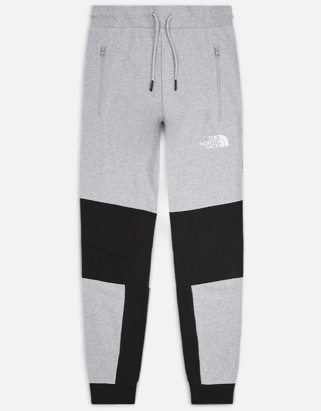 The North Face Mens Himalayan Zip Up Cut and Sew Design Tracksuit in Grey