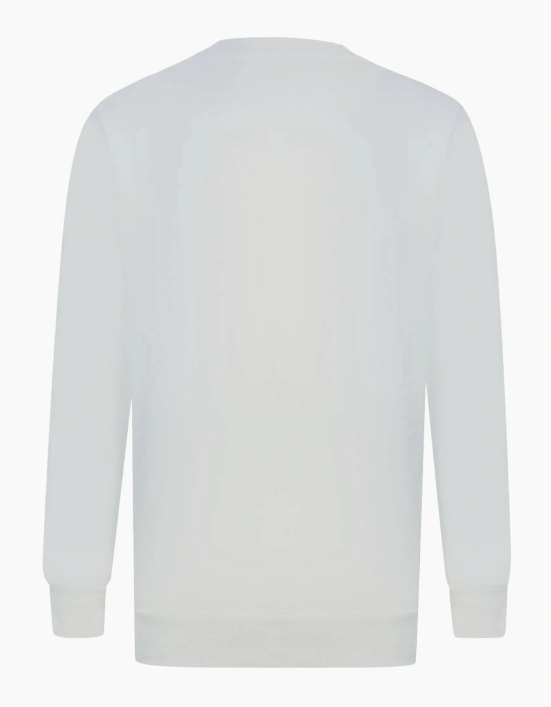 Diesel S Gir Div P Pacth Logo White Sweater