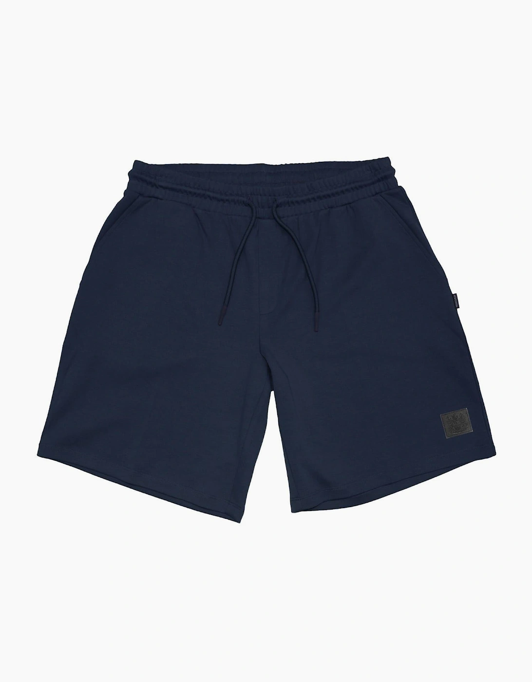 Aquascutum Aquascutum Men's Fleece Jogger Shorts - Navy