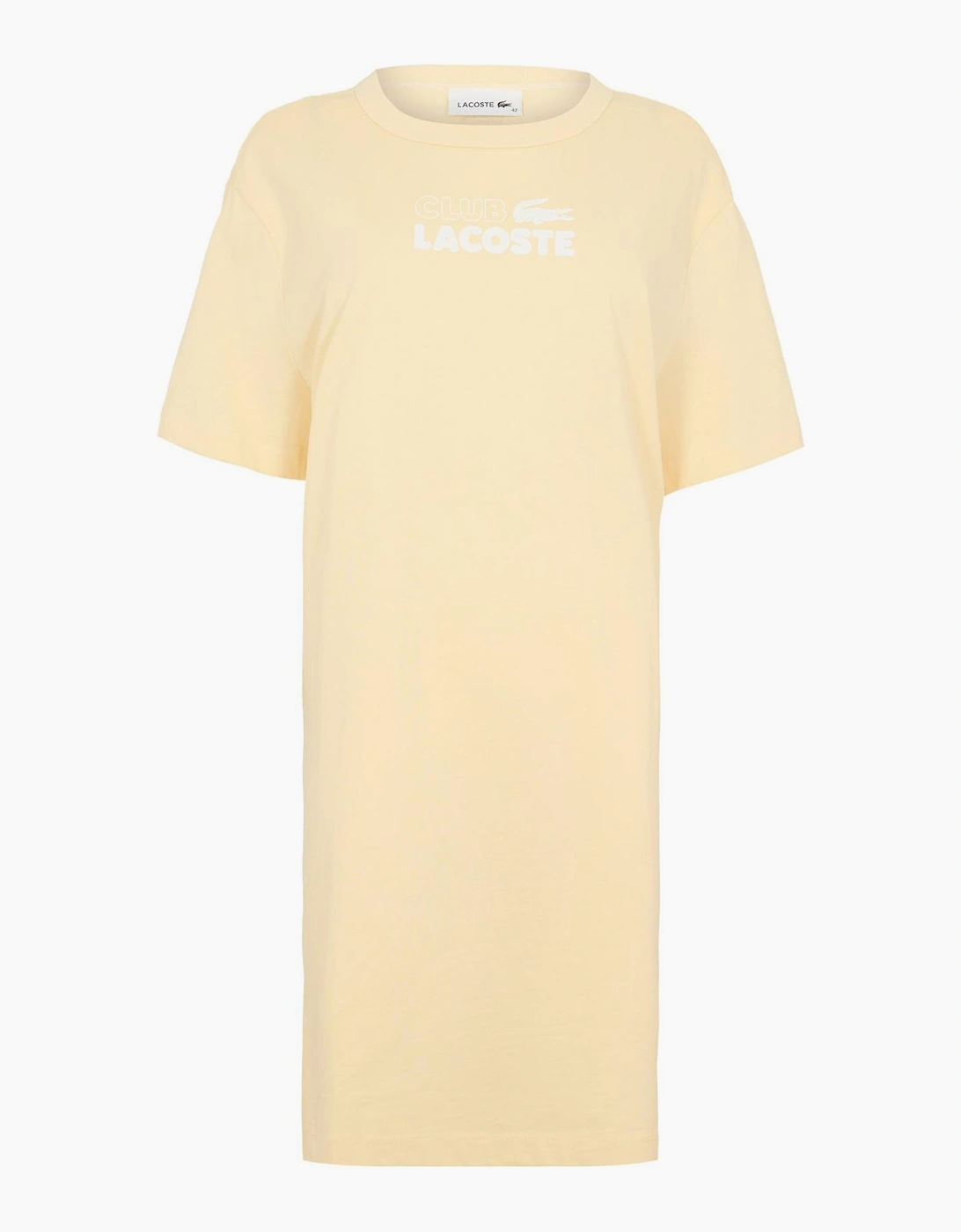 Lettering Crew Neck Short Sleeve Midi Dress, 3 of 2