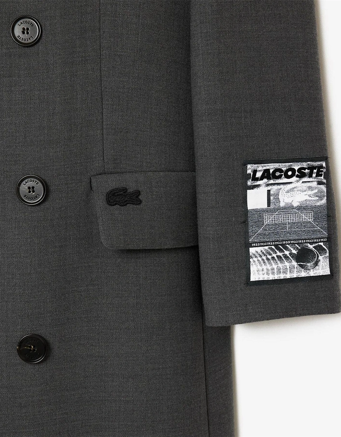 Solid Patterned Collared Neck Over Coat