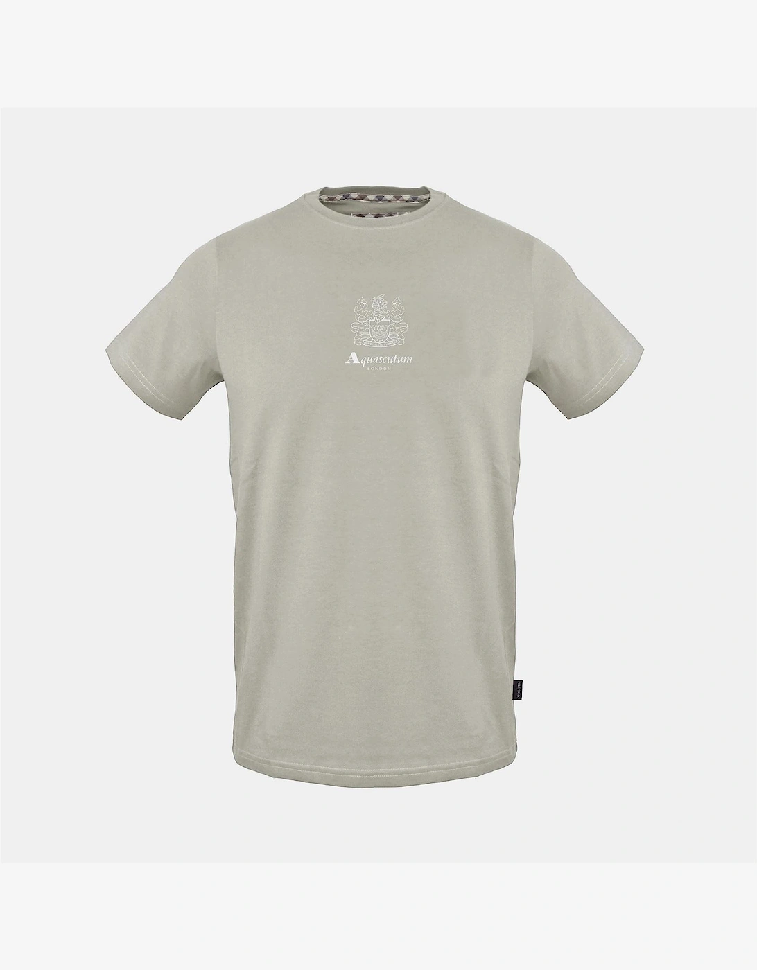 Printed Logo Crew Neck Short Sleeve T-Shirt