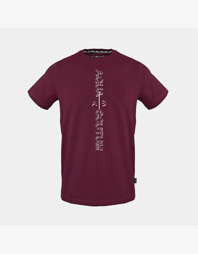 Printed Logo Crew Neck Short Sleeve T-Shirt