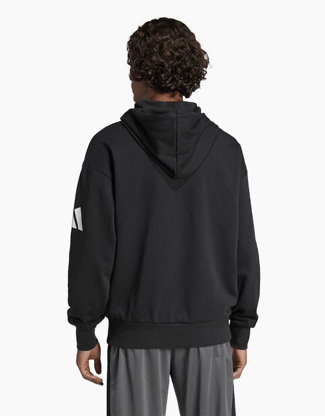 Hooded Neck Oversize Fit Sweatshirt with Kangaroo Pocket