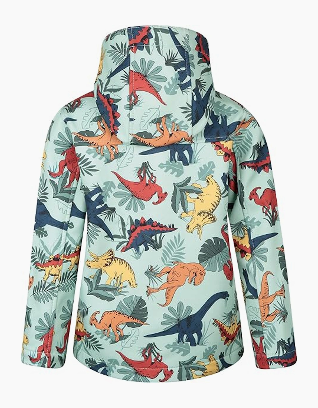 Mountain Warehouse Childrens/Kids Exodus II Animal Print Water Resistant Soft Shell Jacket